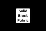Solid Black Fabric
