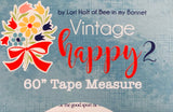 Blue Daisy Tape Measure