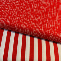 Red Fabric Bundle
